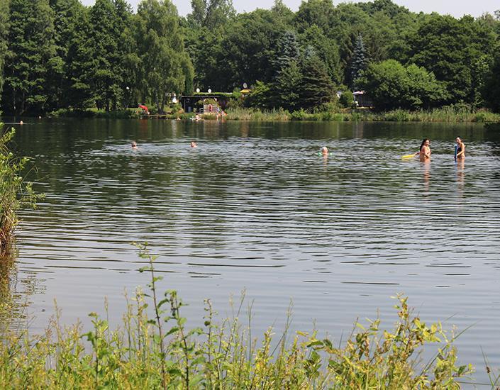 نيوستاد ام روبنبر Ferienpark Tannenbruchsee المظهر الخارجي الصورة